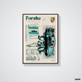 Porsche 911 (1969) - Classic Car Poster