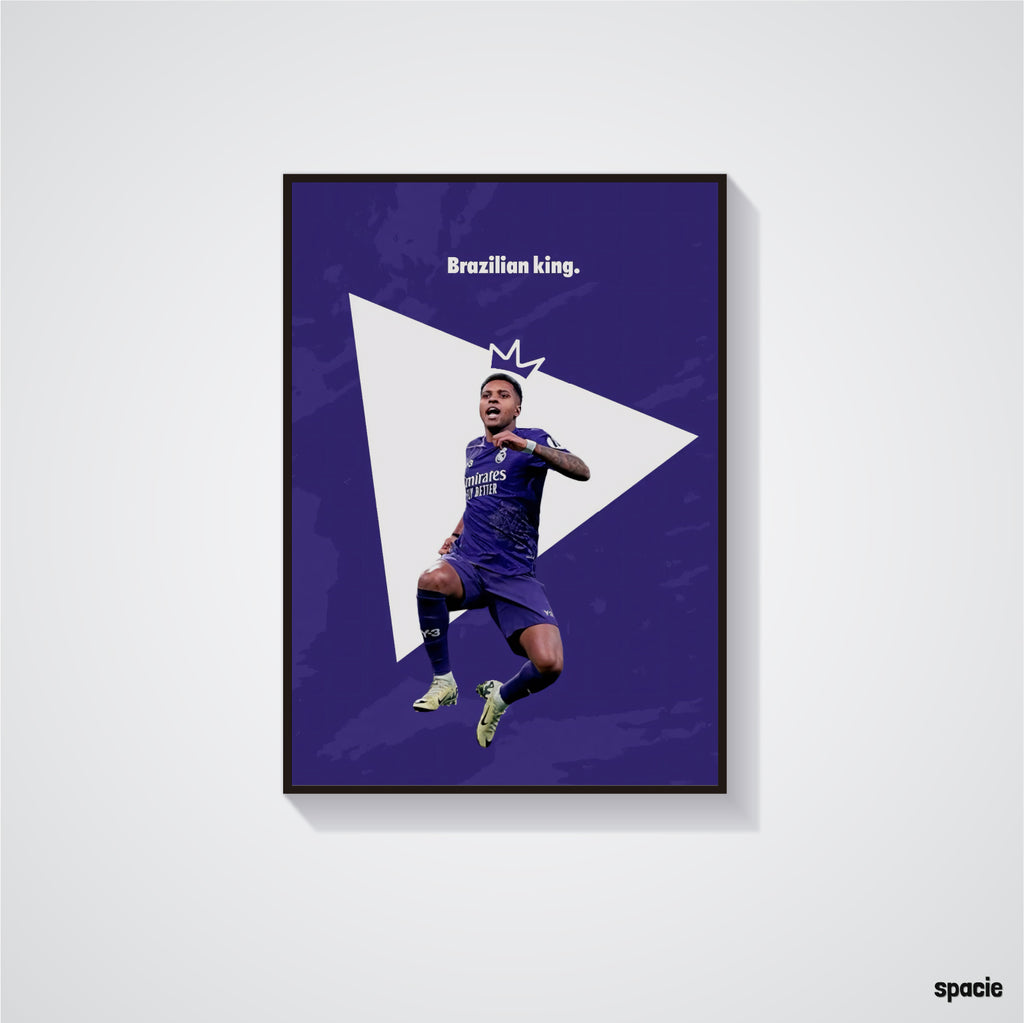 Rodrygo Poster - Football Poster