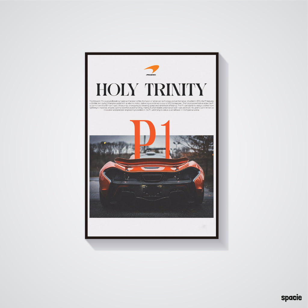 McLaren P1 - Sport Car Poster