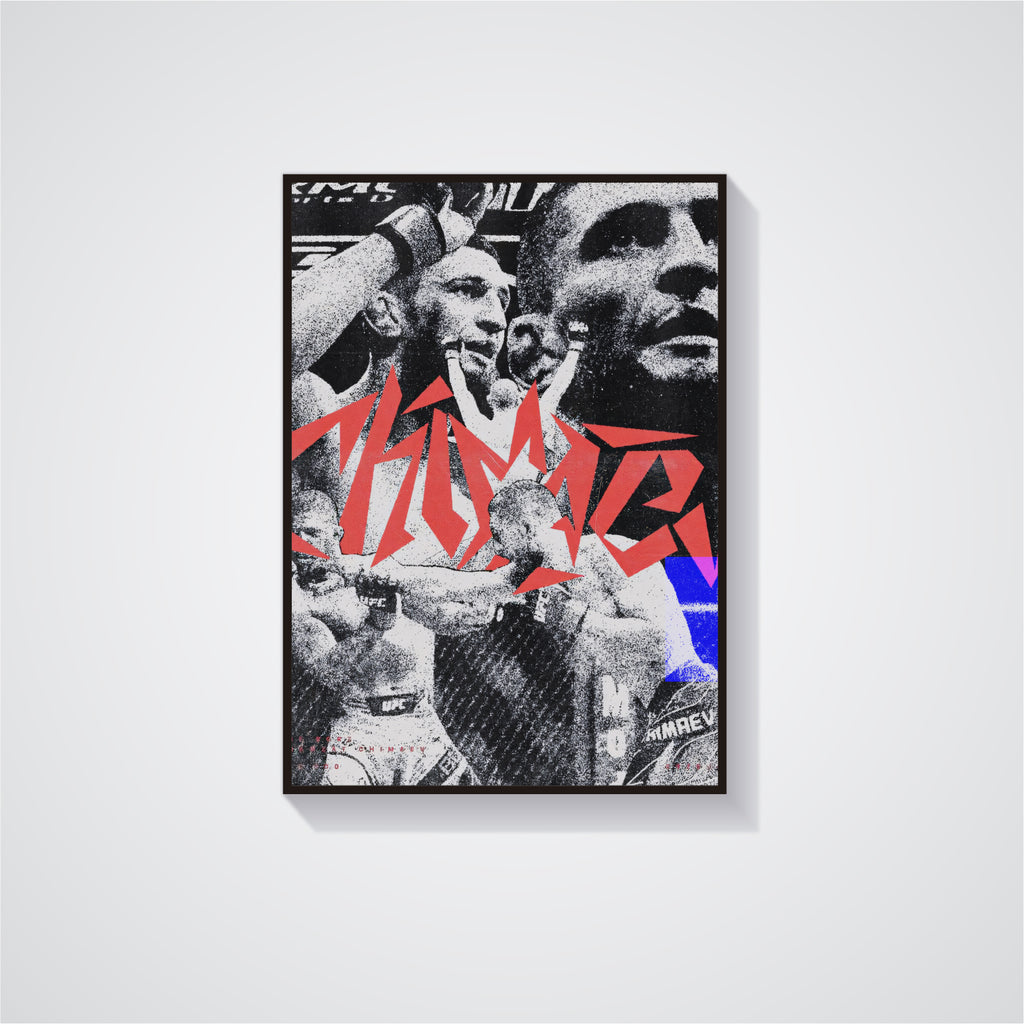 Khamzat Chimaev Poster 02