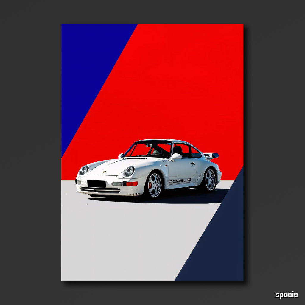 Porsche 911 (1969) - Classic Car Poster