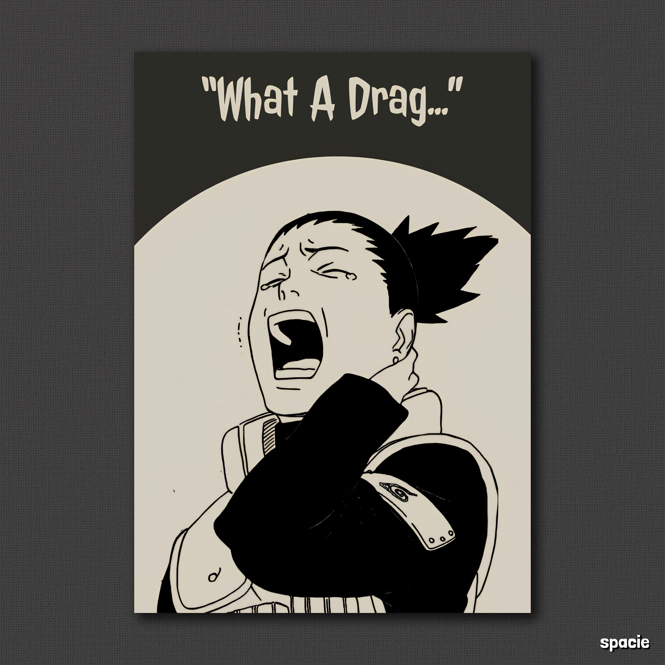 Shikamaru Nara - Naruto Shippuden - Anime Poster