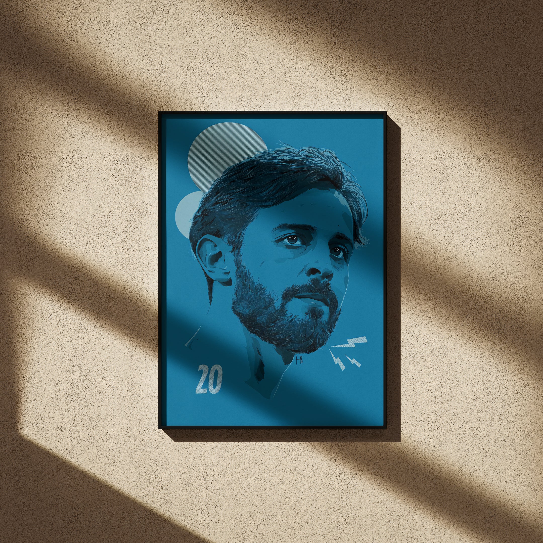 Bernardo Silva Poster - Football Poster