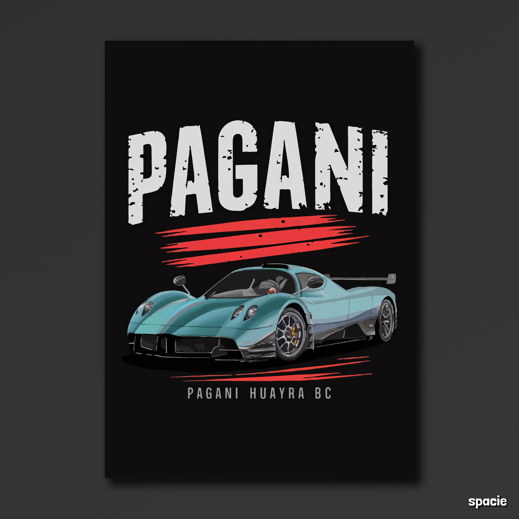 Pagani Huayra - Supercar Poster