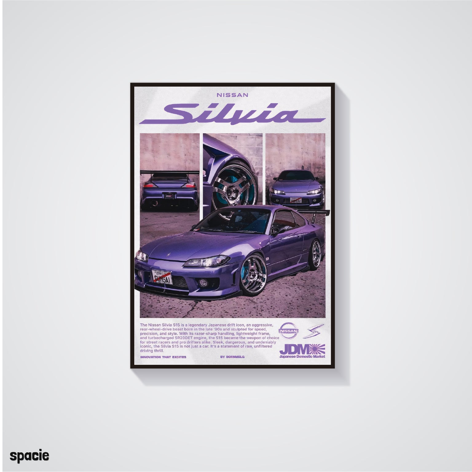 Nissan Silvia - Car Posters Collection