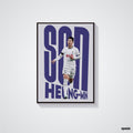 Son Heung-min Poster - Football Poster