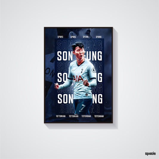Son Heung-min Poster - Football Poster