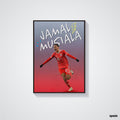 Jamal Musiala Poster - Football poster