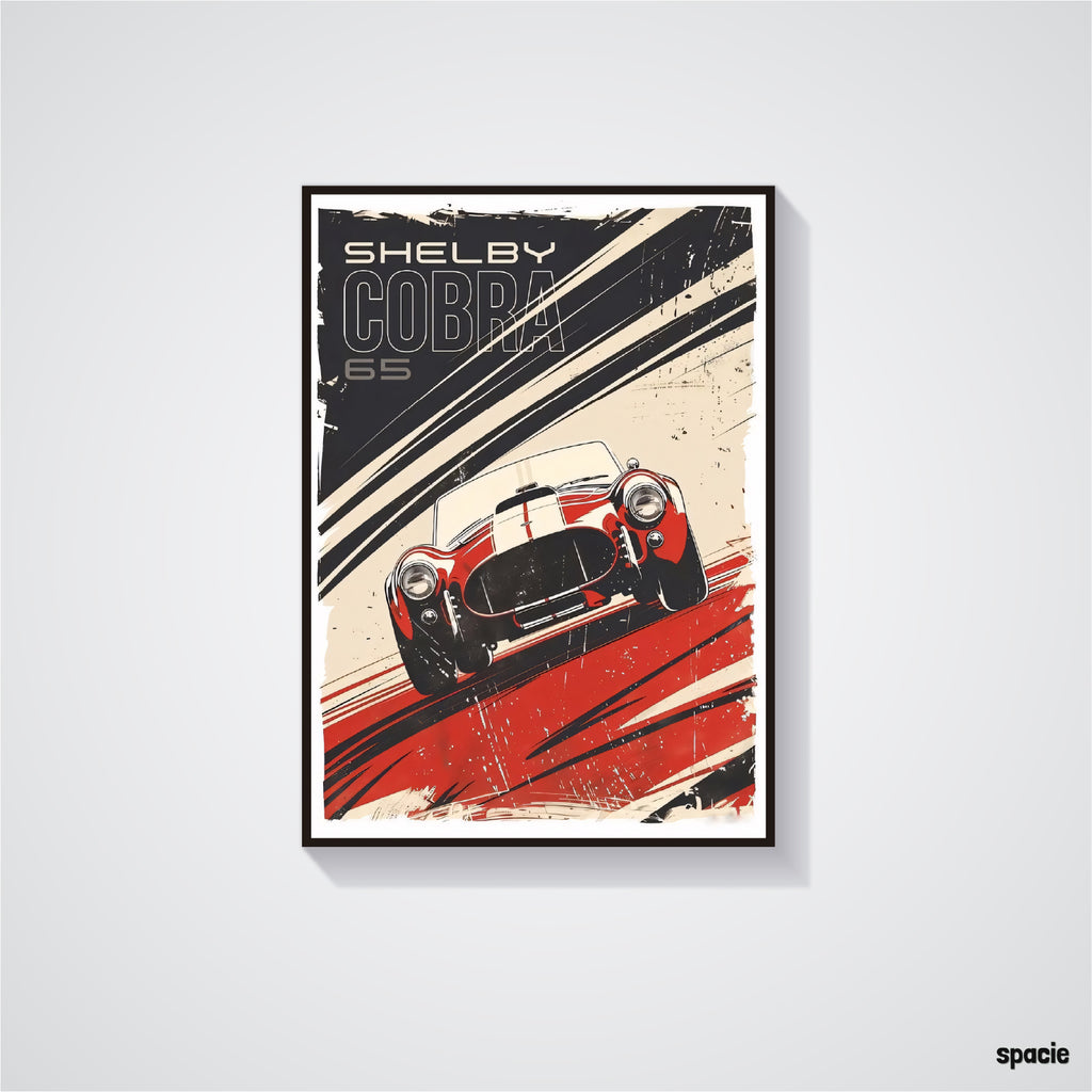 Shelby-Cobra - Classic Car Poster