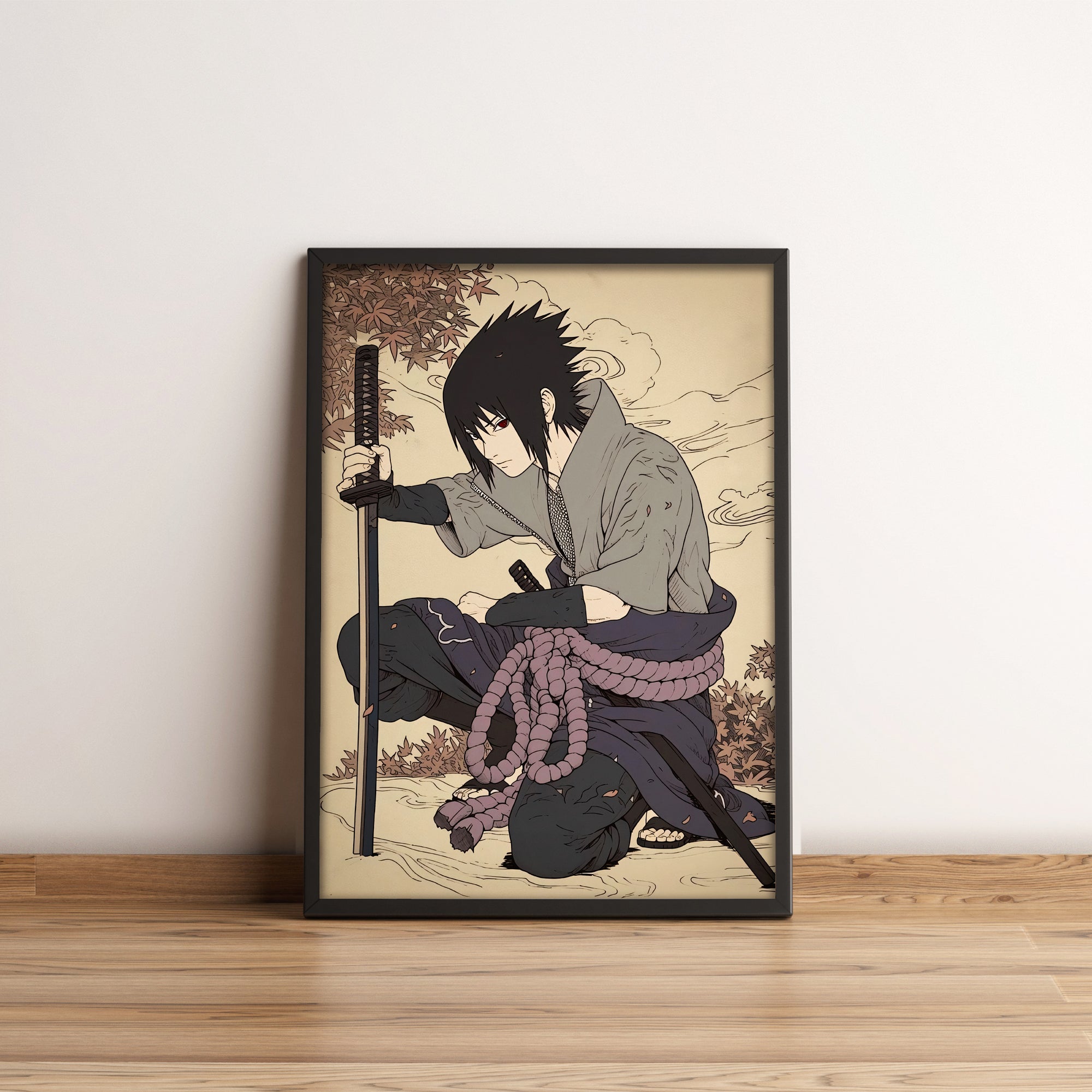 Sasuke Uchiha - Naruto Shippuden - Anime Poster