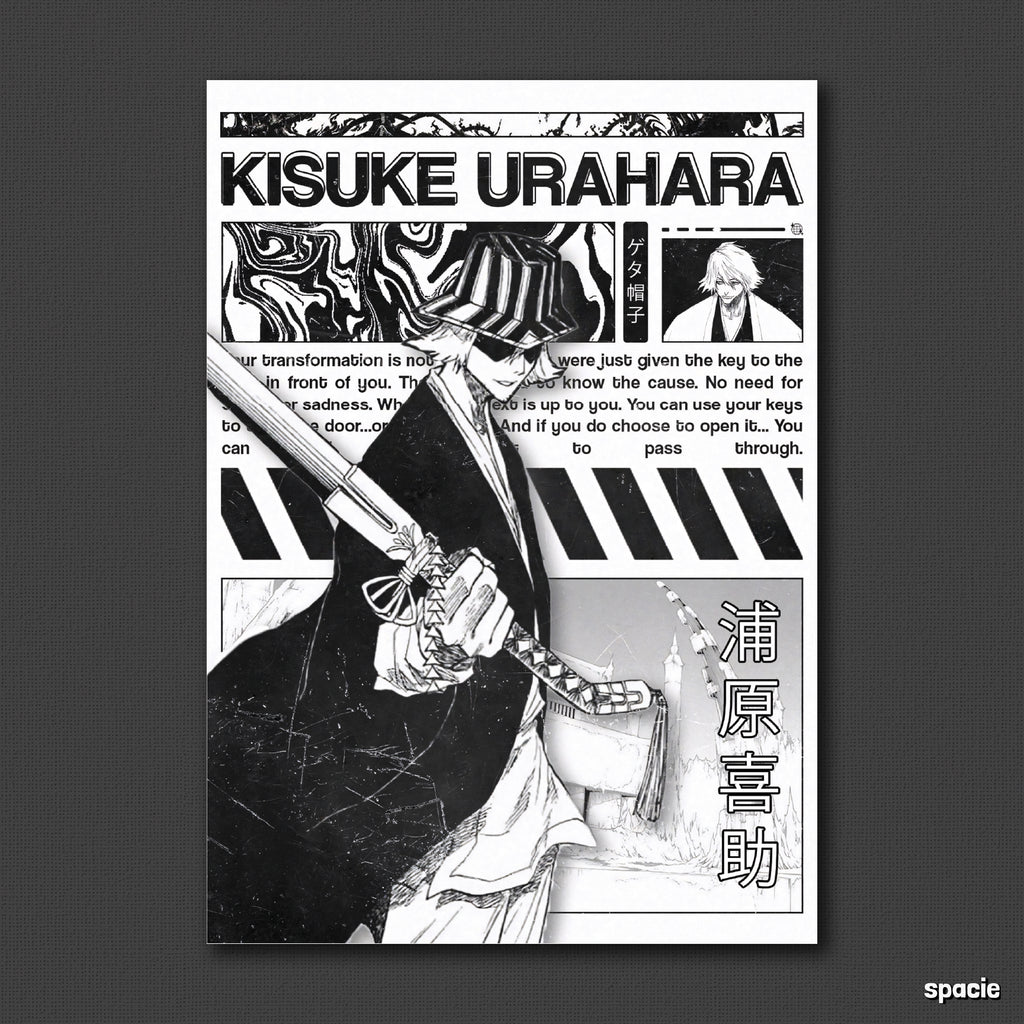Kisuke Urahara - Bleach - Anime Posters Collection