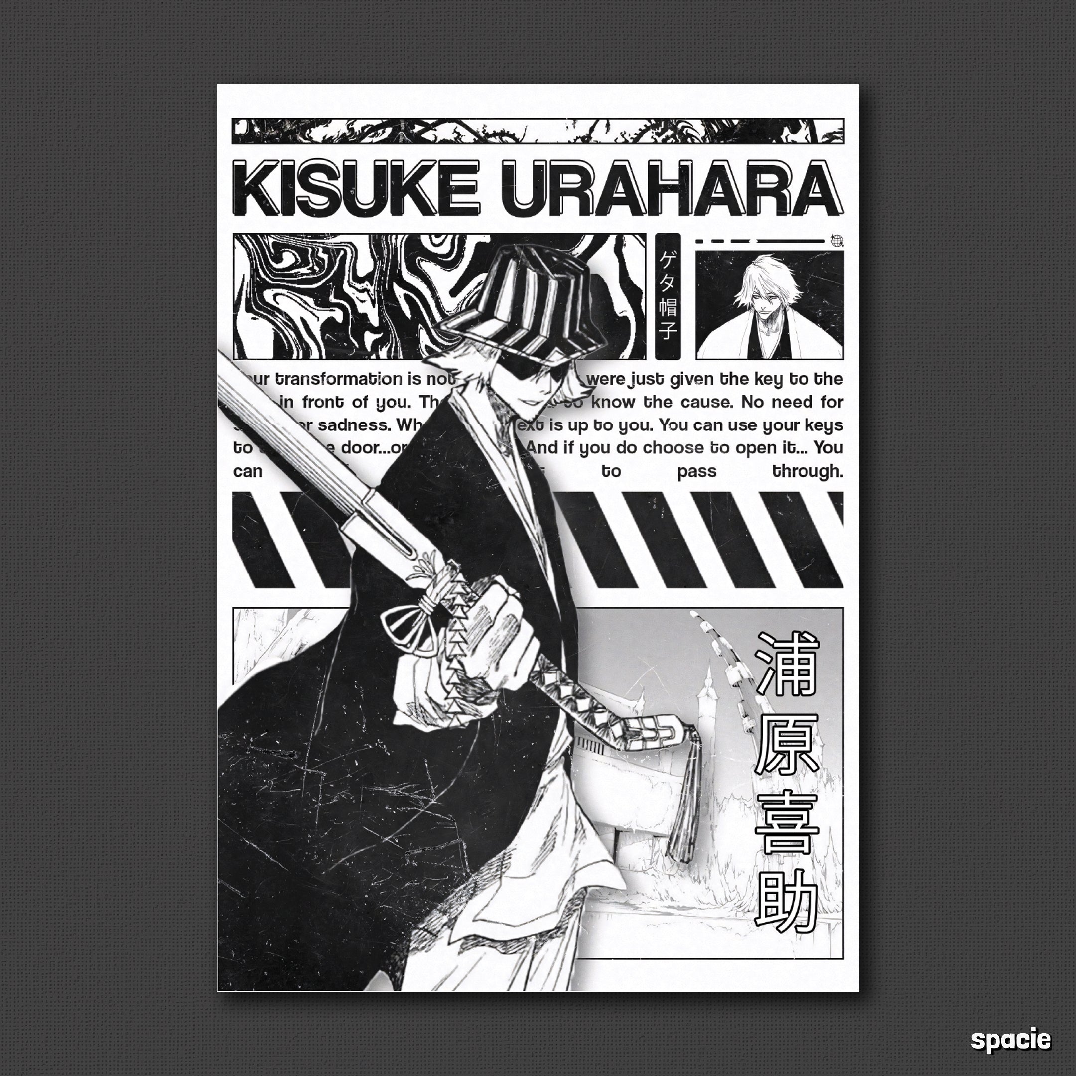 Kisuke Urahara - Bleach - Anime Posters Collection