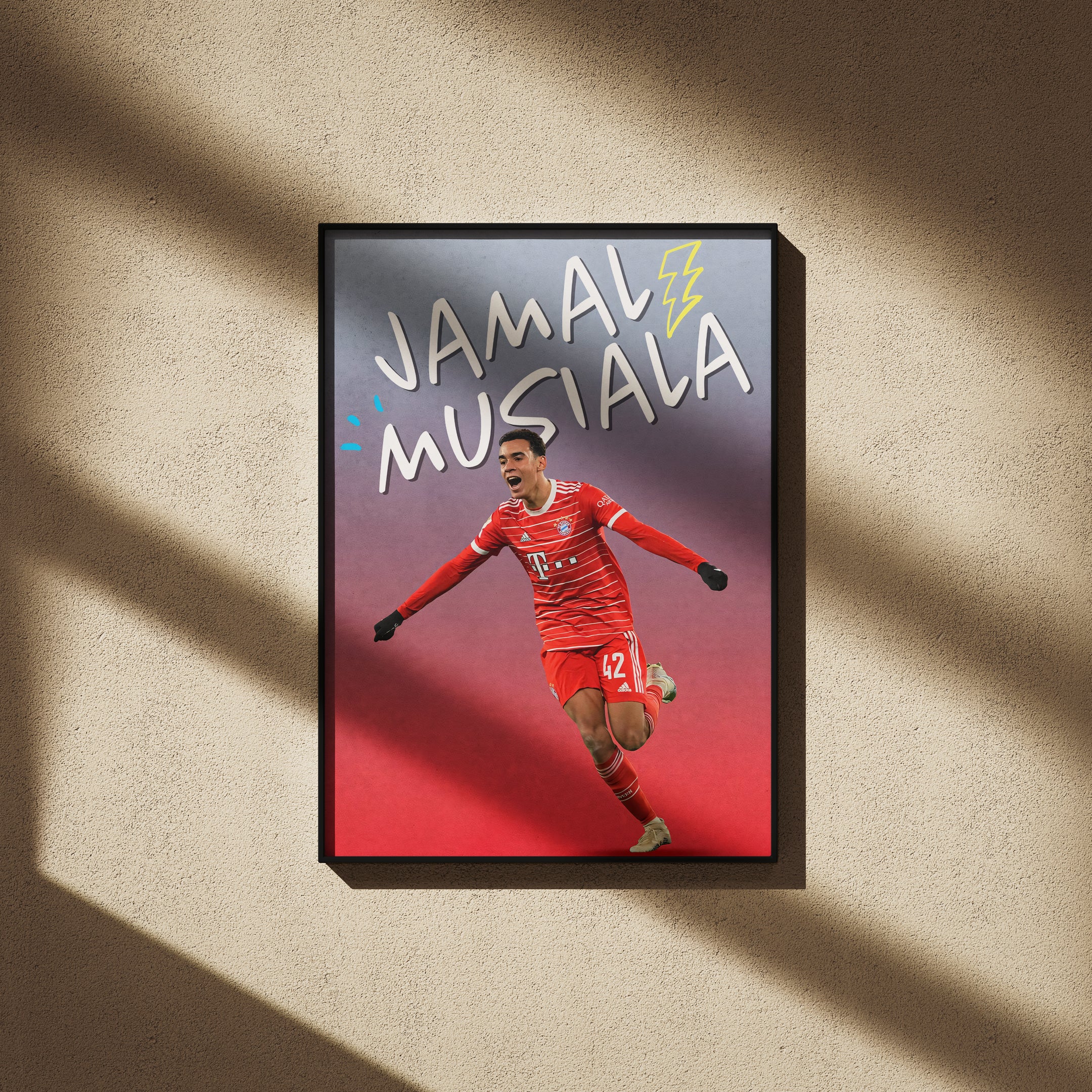 Jamal Musiala Poster - Football poster