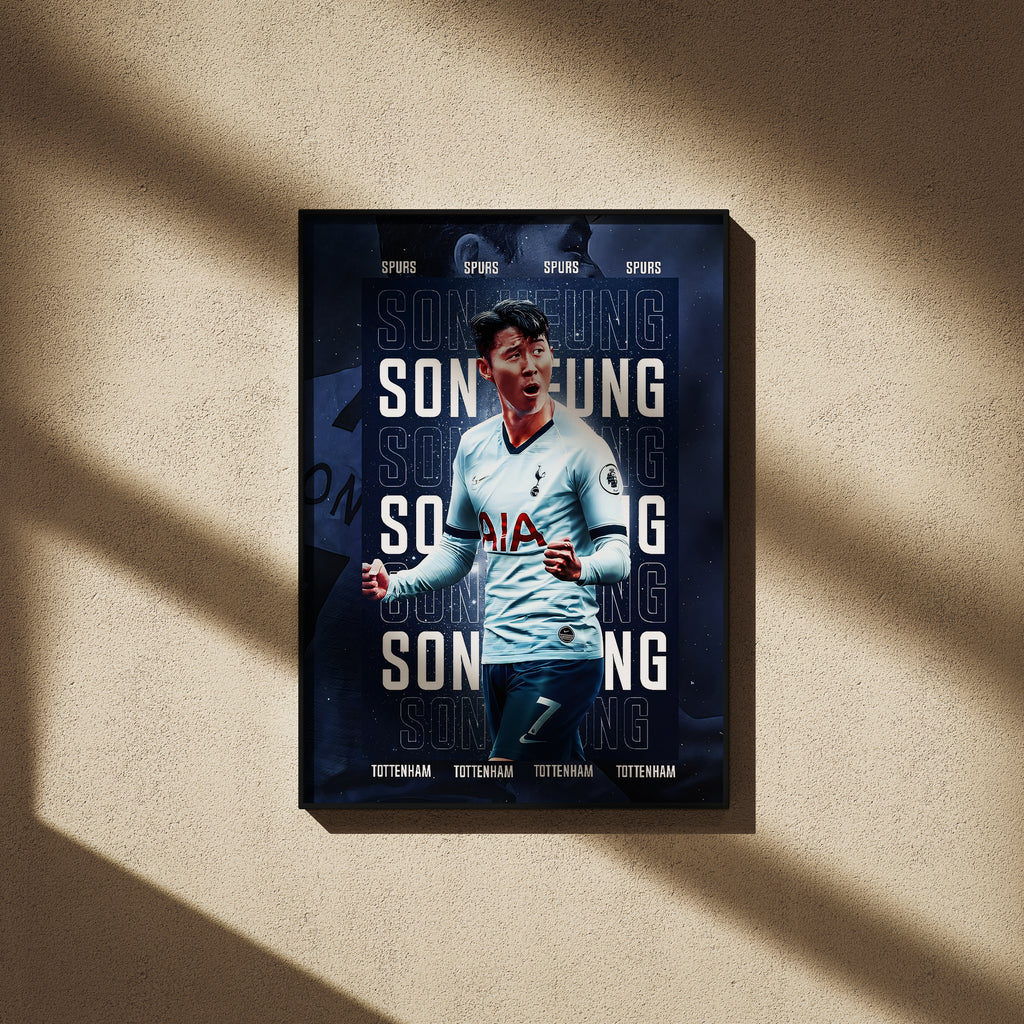 Son Heung-min Poster - Football Poster