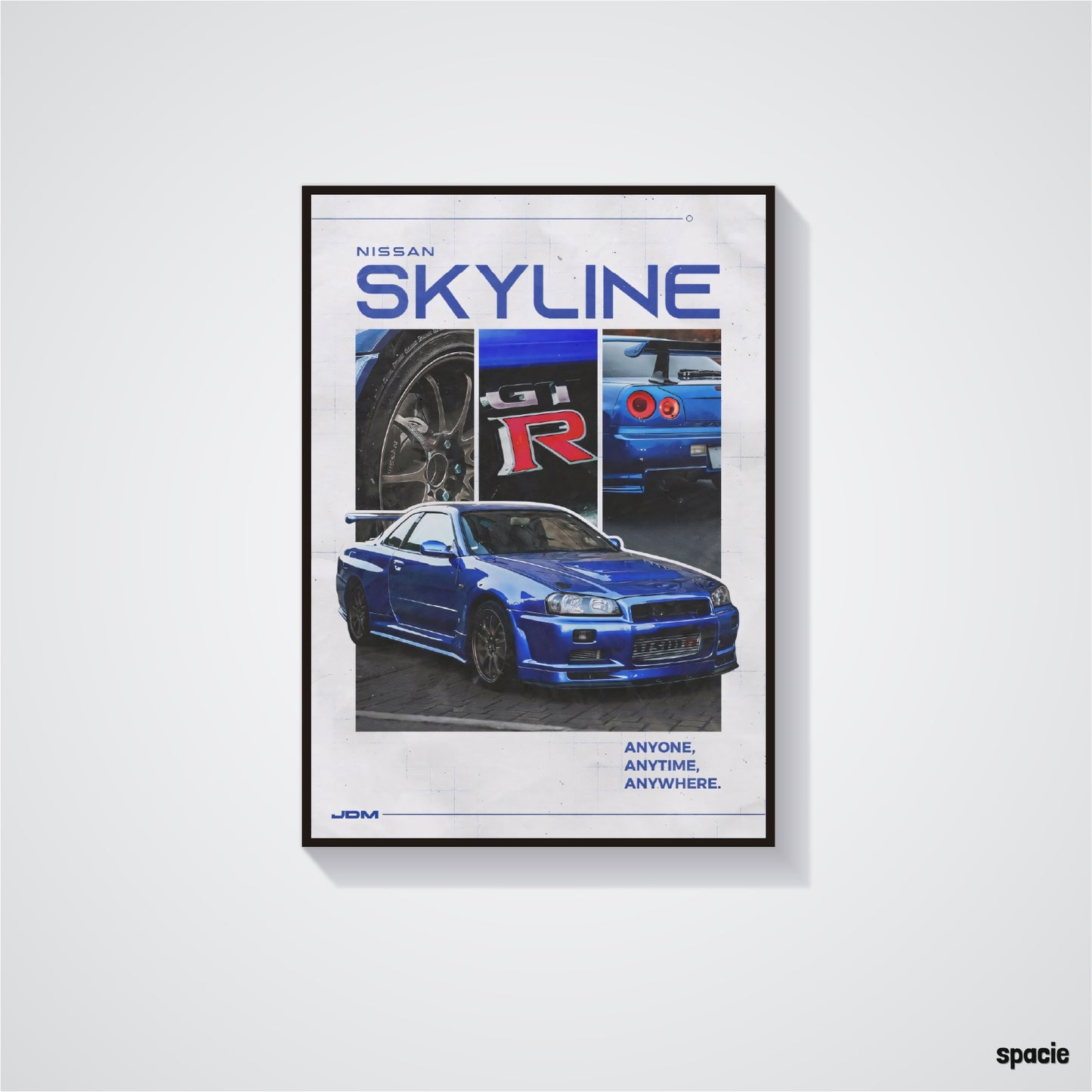 Nissan GTR R5 - Sport Car Poster