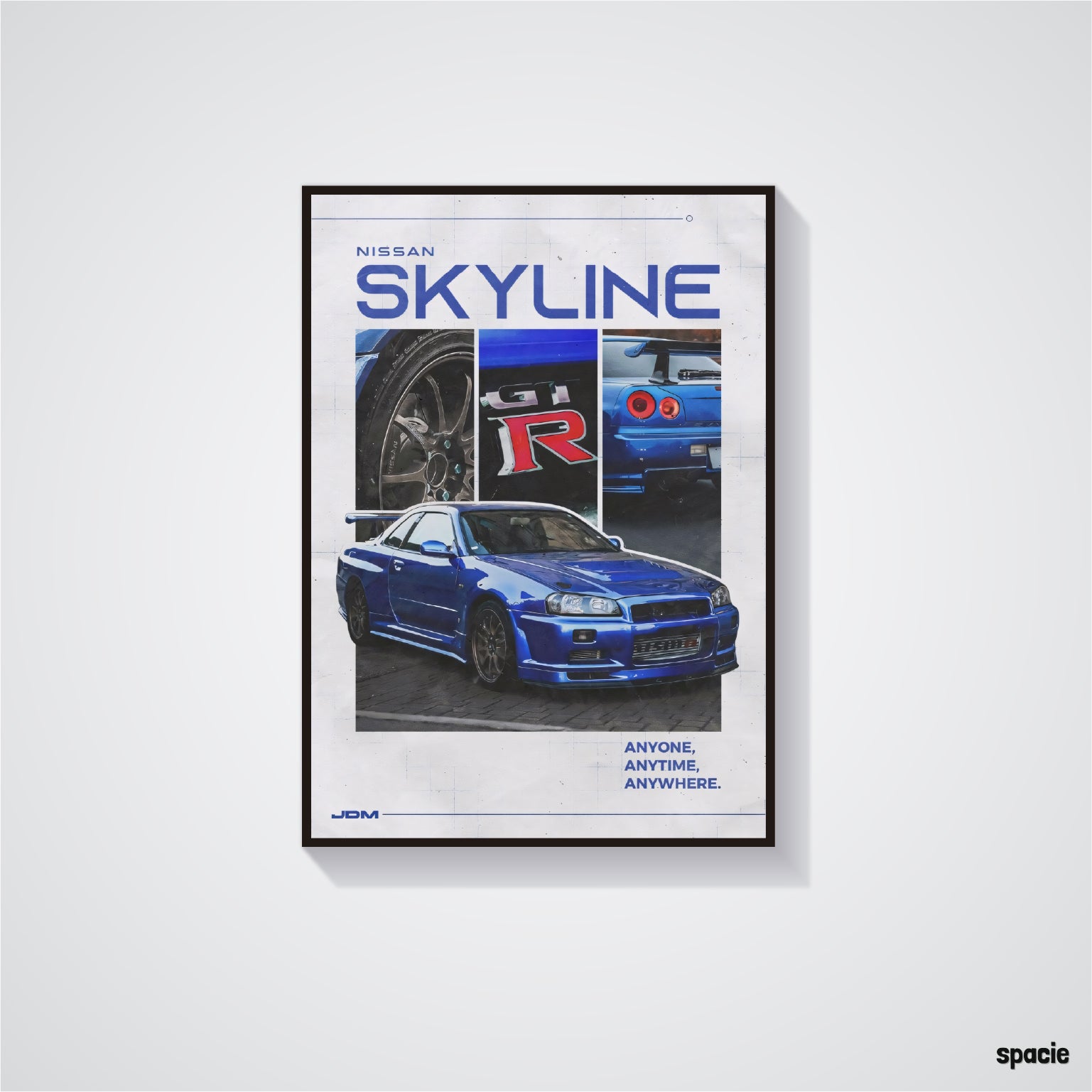 Nissan GTR R5 - Sport Car Poster