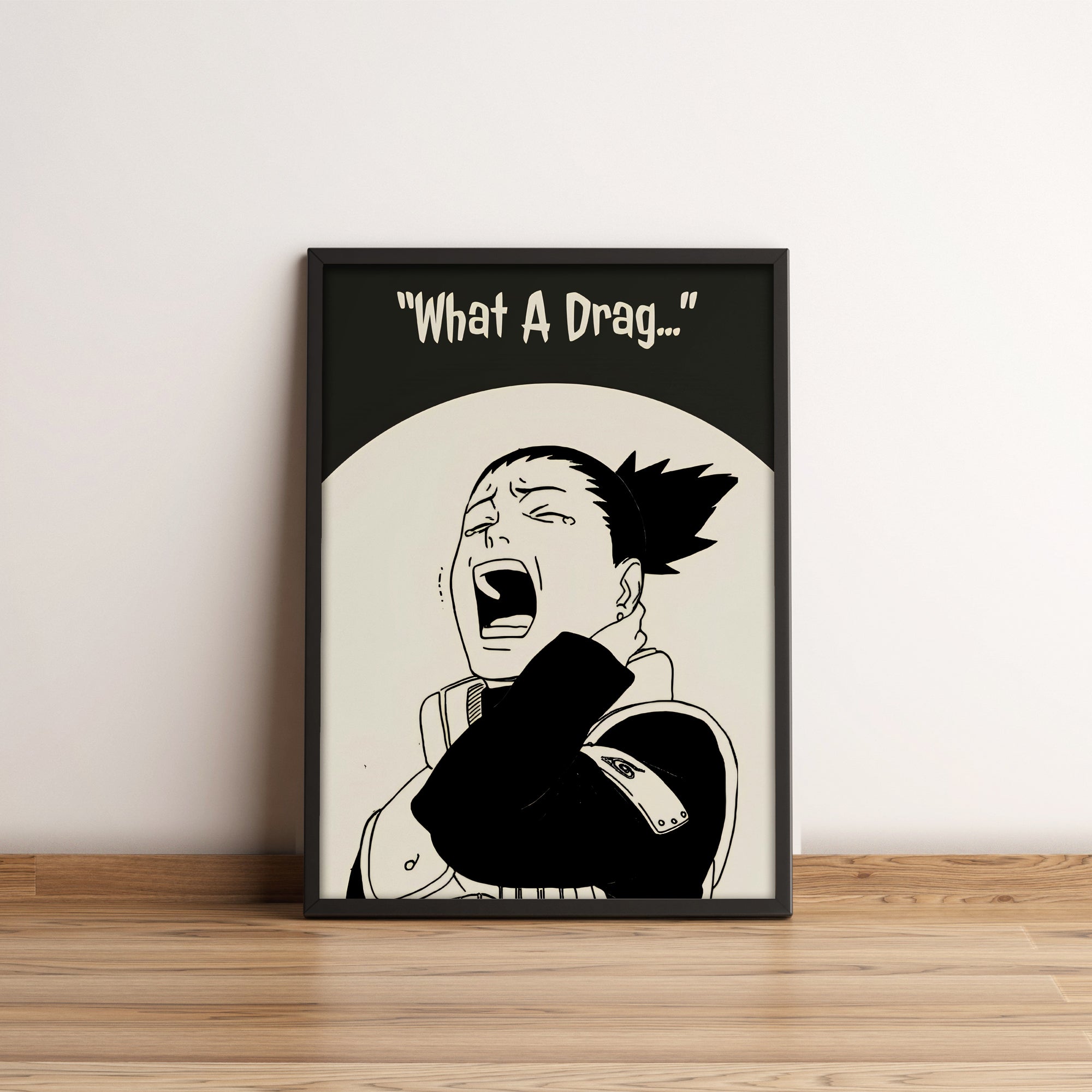 Shikamaru Nara - Naruto Shippuden - Anime Poster