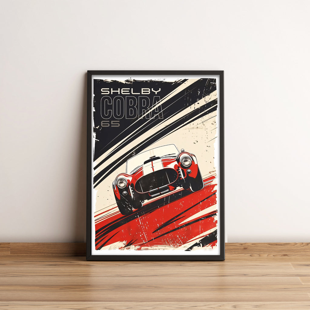 Shelby-Cobra - Classic Car Poster