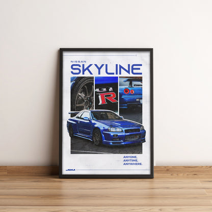 Nissan GTR R5 - Sport Car Poster