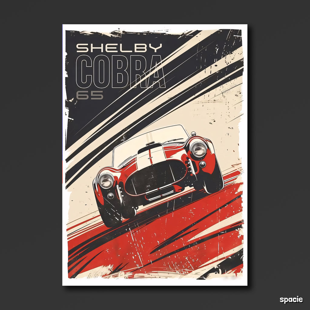 Shelby-Cobra - Classic Car Poster