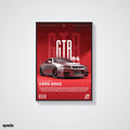 Nissan Skyline Gt-R R34 - Car Posters Collection
