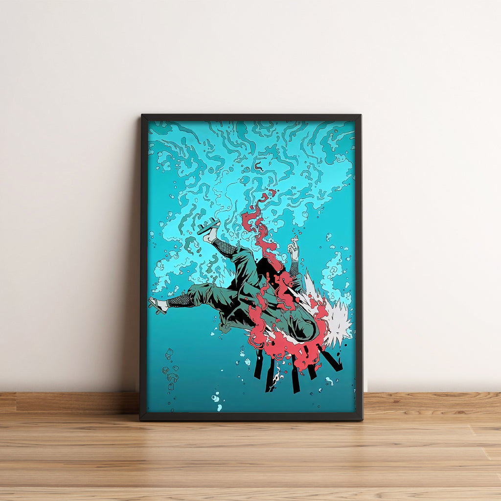 Jiraiya - Naruto Shippuden - Anime Poster