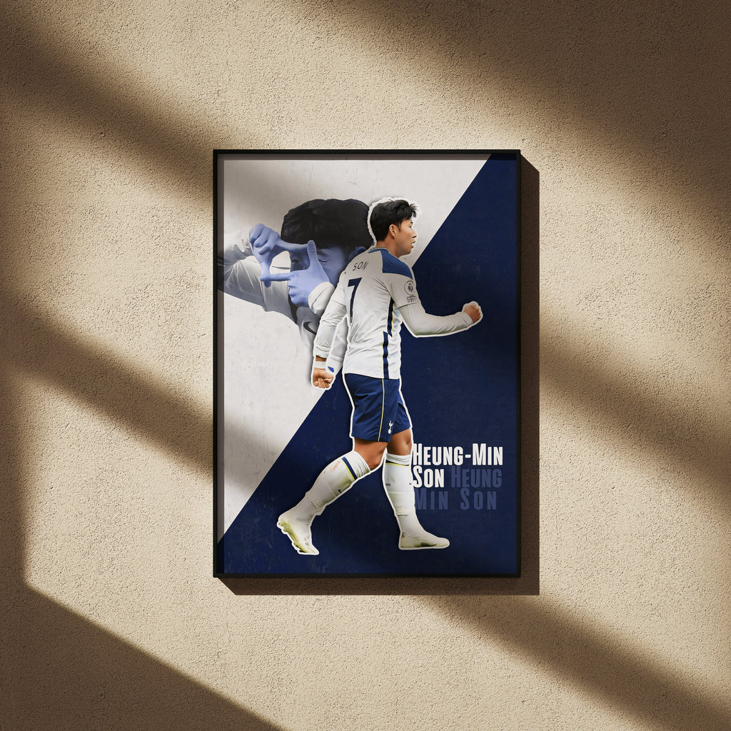 Son Heung-min Poster - Football Poster