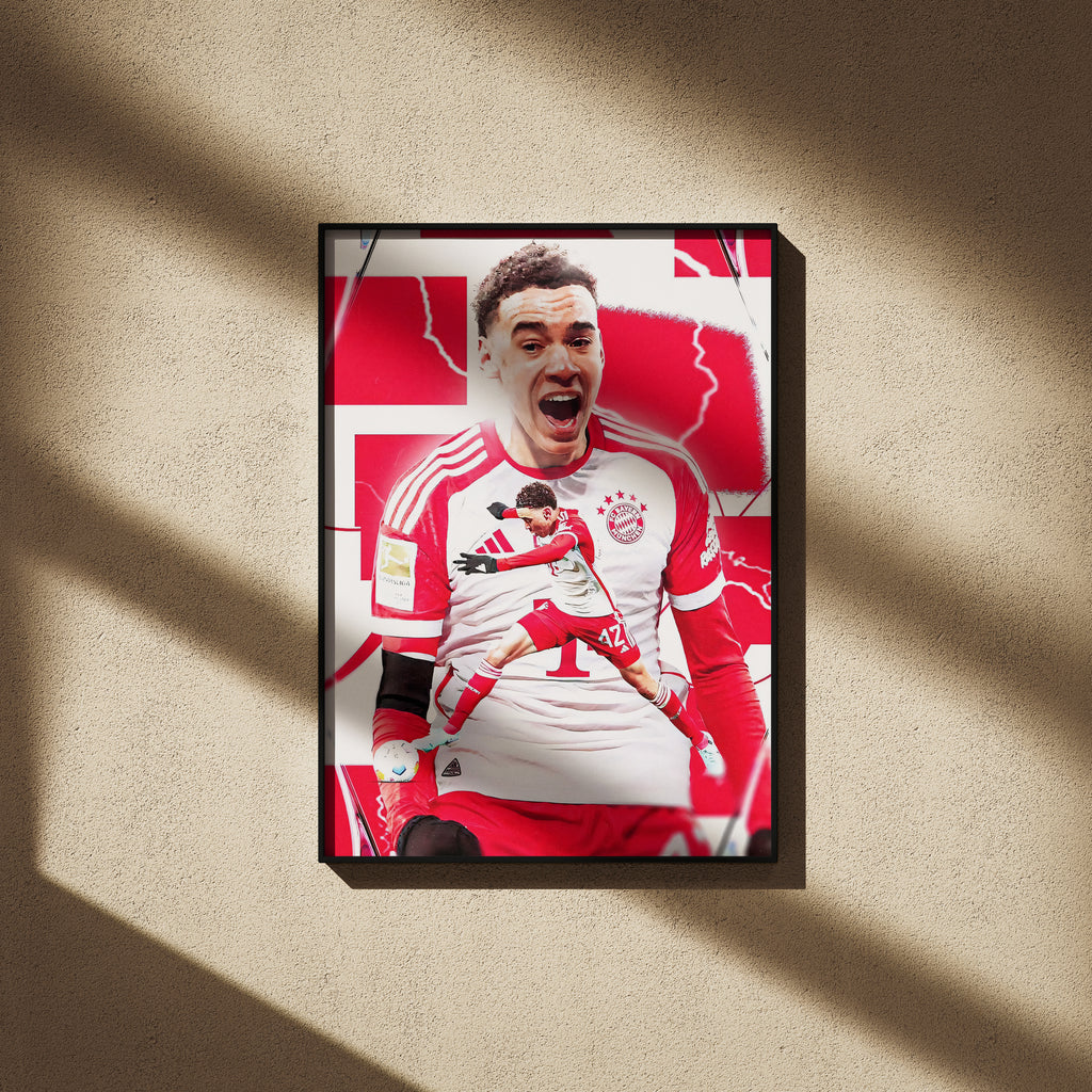 Jamal Musiala Poster - Football Poster