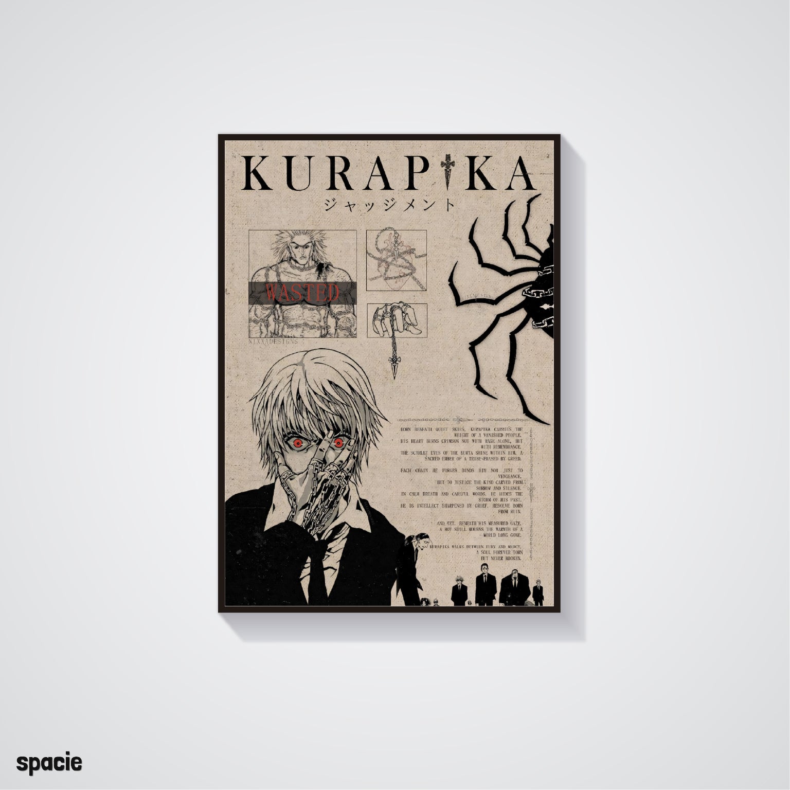 Kurapika - Hunter X Hunter - Anime Posters Collection