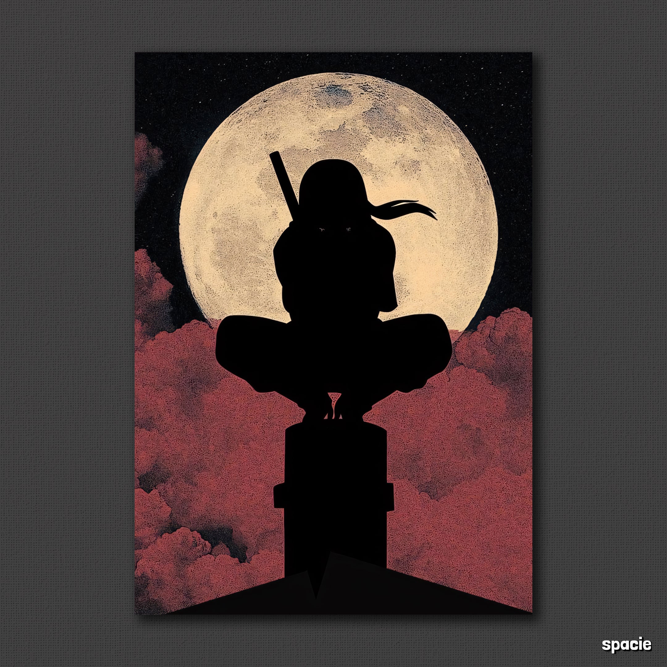 Itachi uchiha  - Naruto Shippuden - Epic Anime Poster