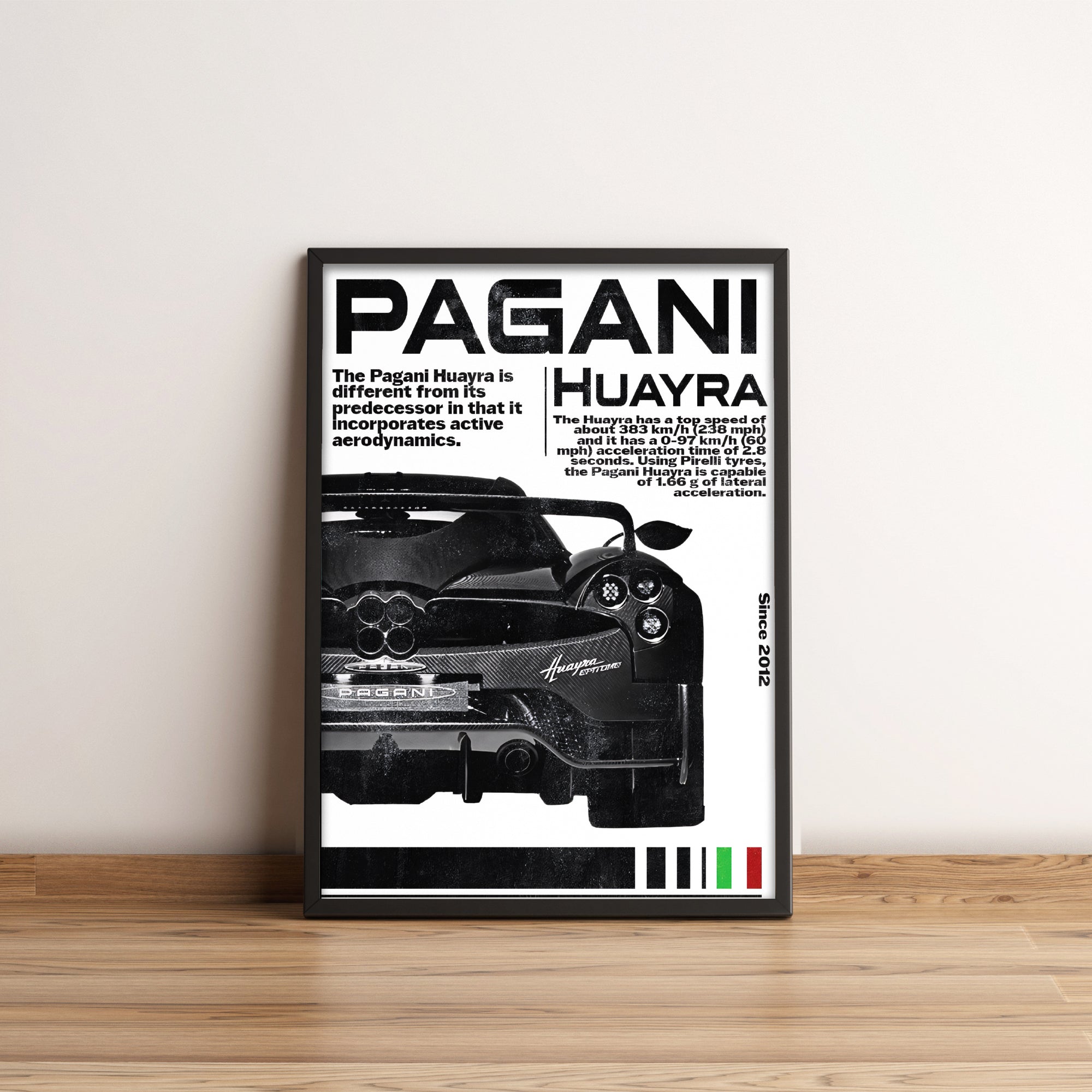 Pagani Huayra - Car Posters Collection
