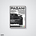 Pagani Huayra - Car Posters Collection