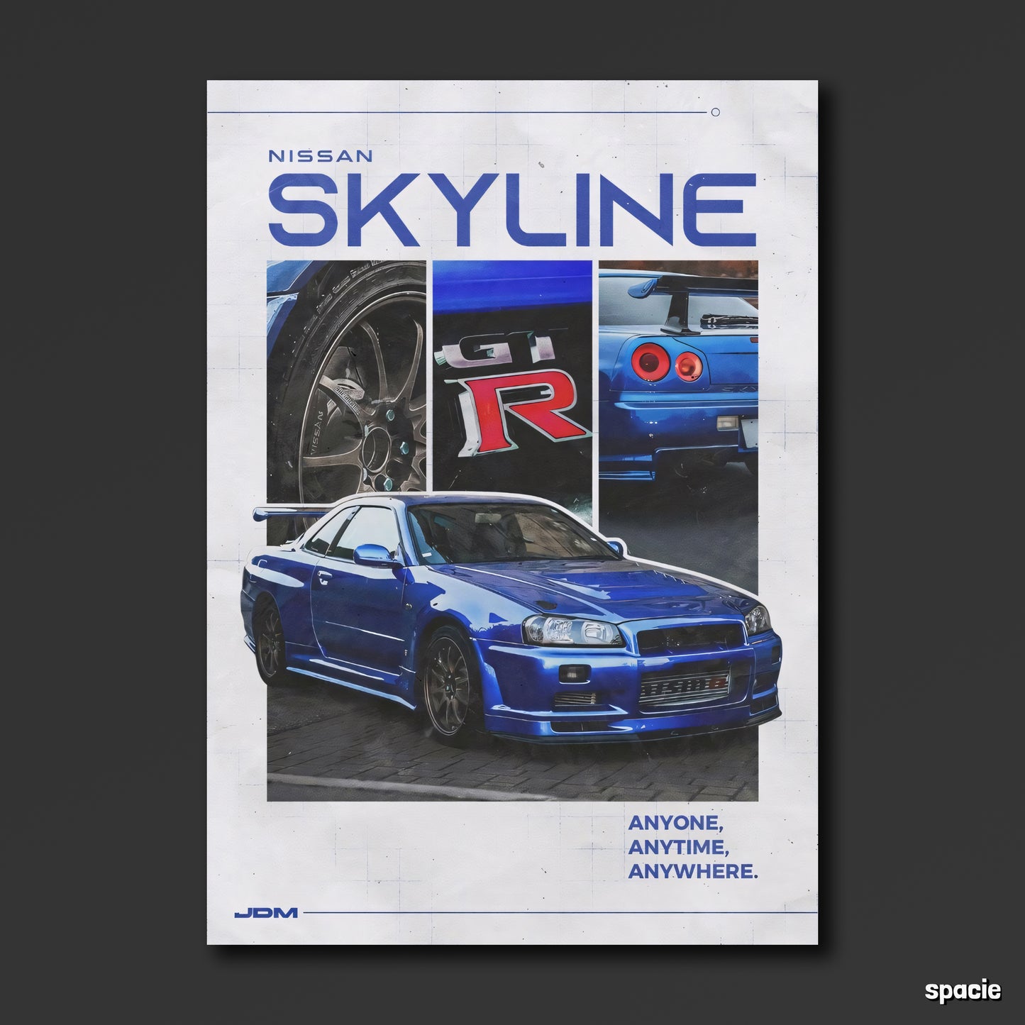 Nissan GTR R5 - Sport Car Poster