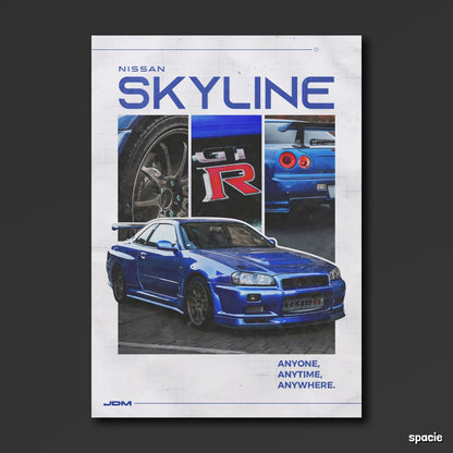 Nissan GTR R5 - Sport Car Poster