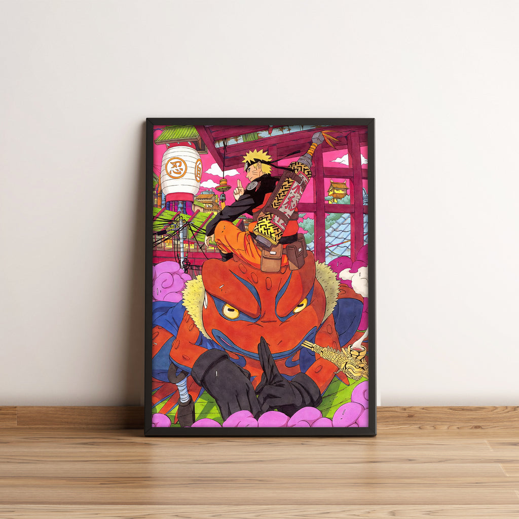 Naruto Uzumaki - Naruto Shippuden - Anime Poster