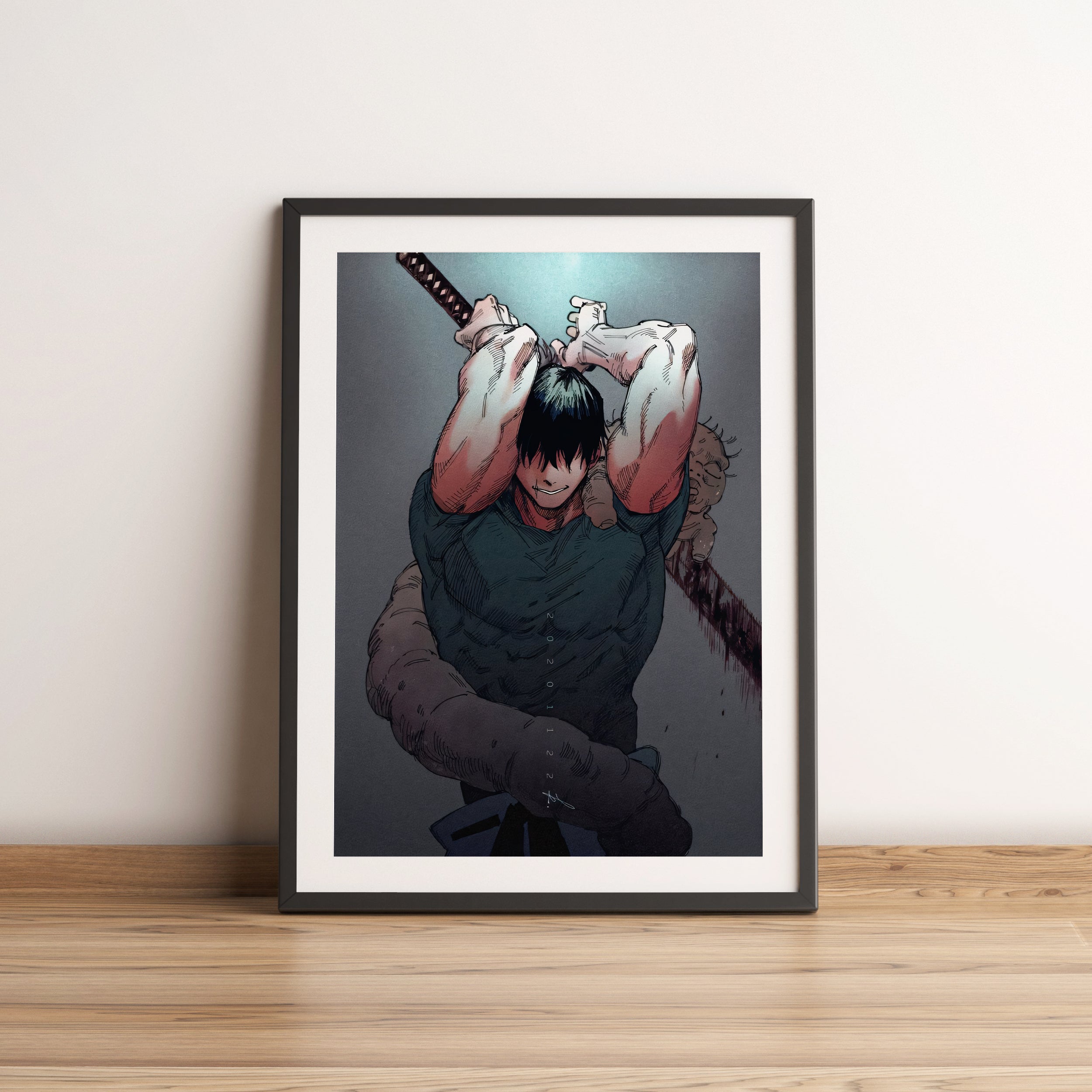 Toji Fushiguro Jujutsu Kaisen Anime Poster