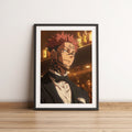 Sukuna Jujutsu Kaisen Anime Poster
