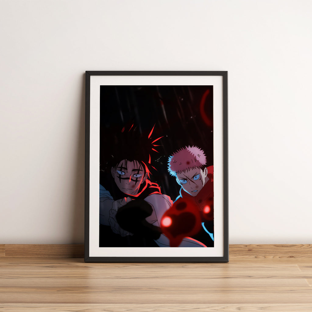 Choso and Yuji Jujutsu Kaisen Poster