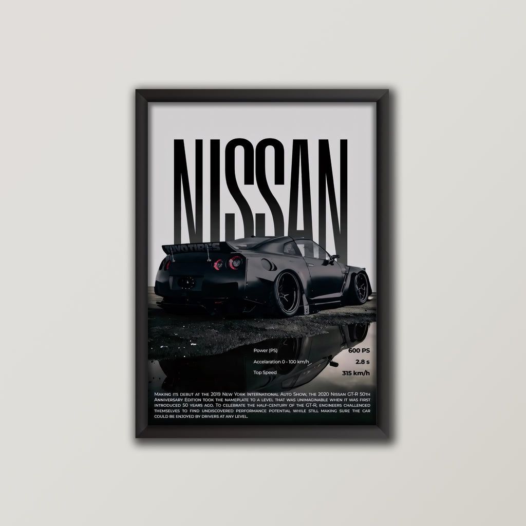 Nissan Skyline GT-R R35 Poster
