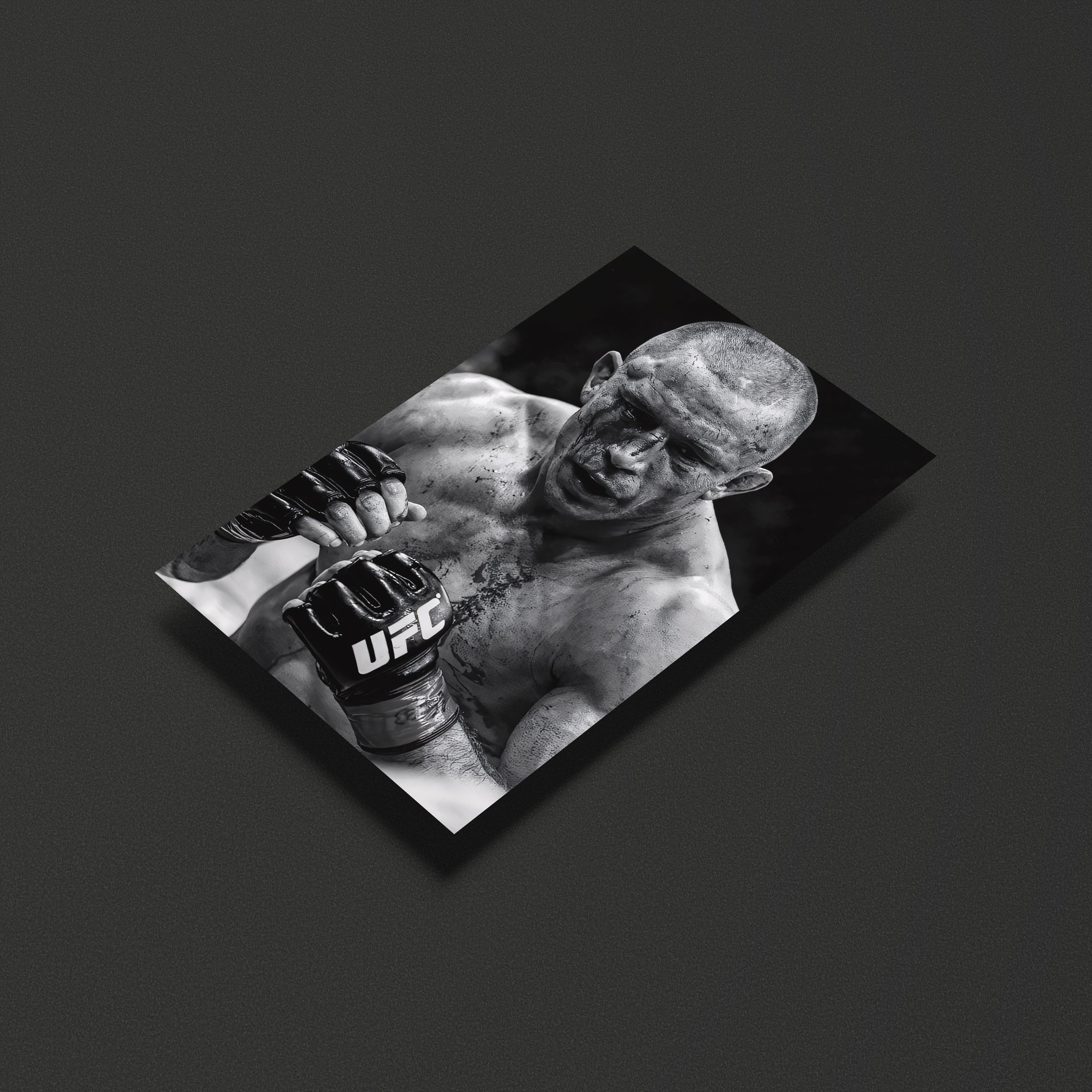 Georges St-Pierre UFC Fighter Poster