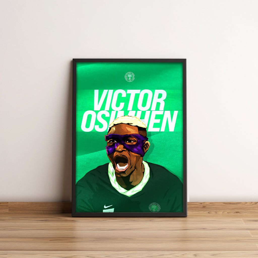 Victor Osimhen Poster - Football Poster