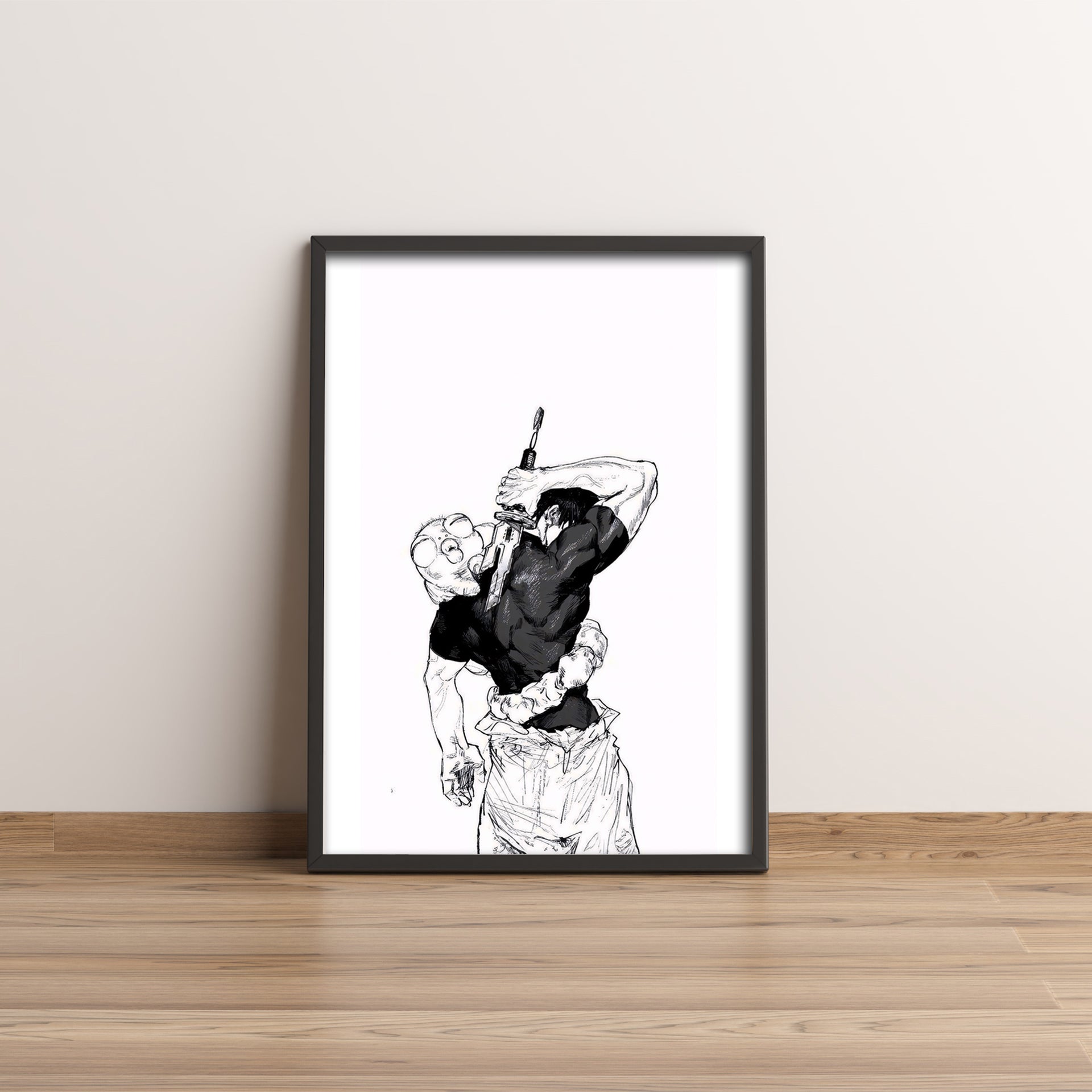 Toji Fushiguro Jujutsu Kaisen Anime Poster