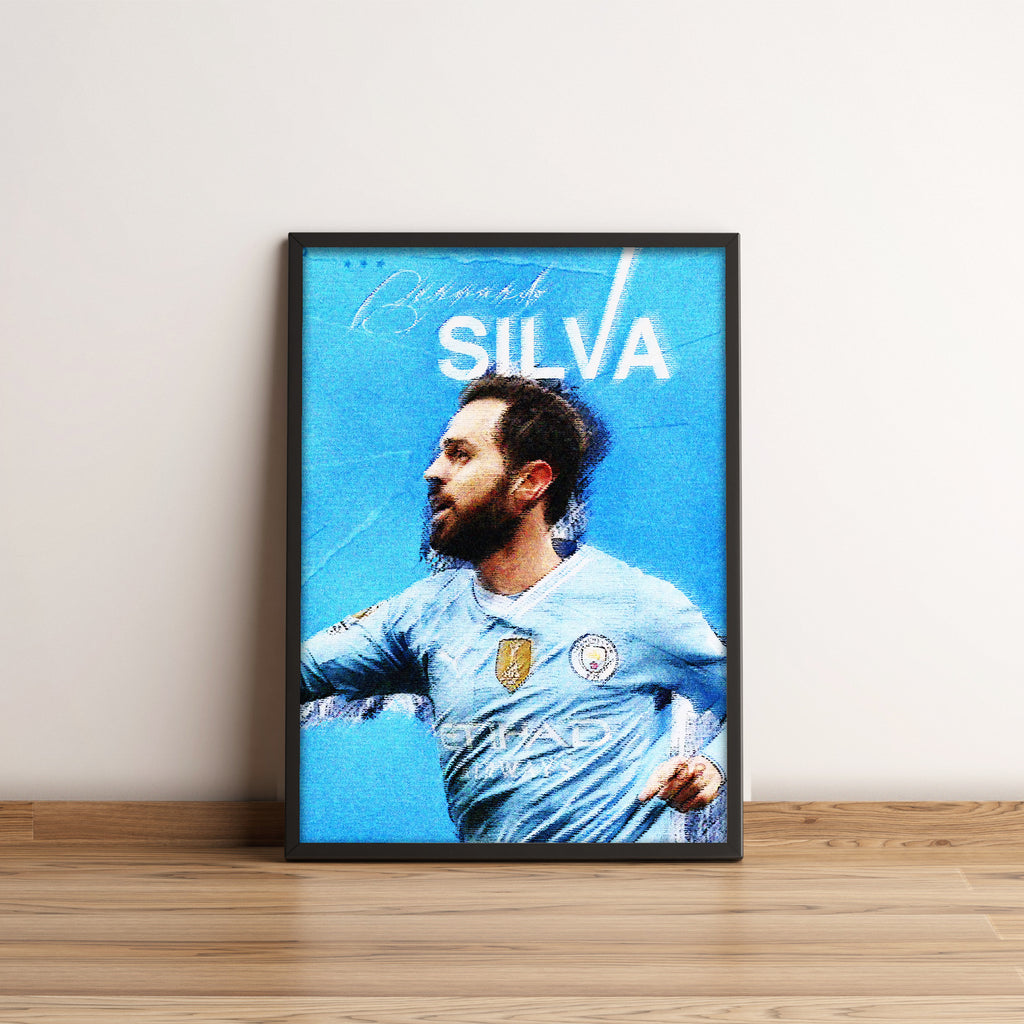 Bernardo Silva Poster - Football Poster