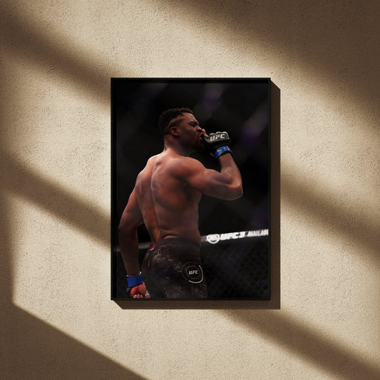 Francis Ngannou UFC Poster