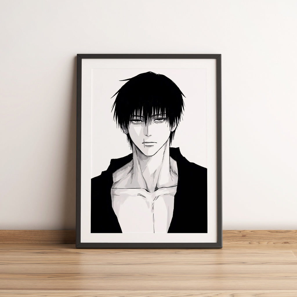 Toji Fushiguro Jujutsu Kaisen Anime Poster