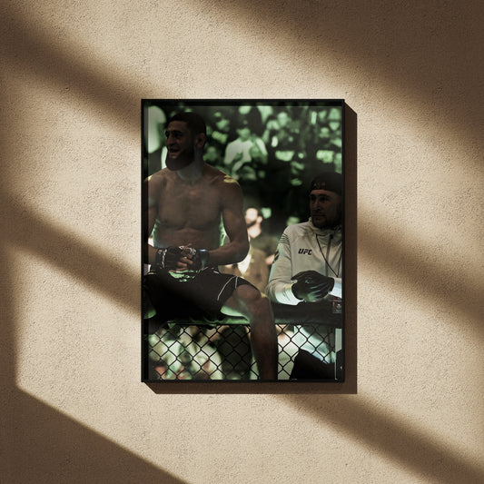 Khamzat Chimaev Poster