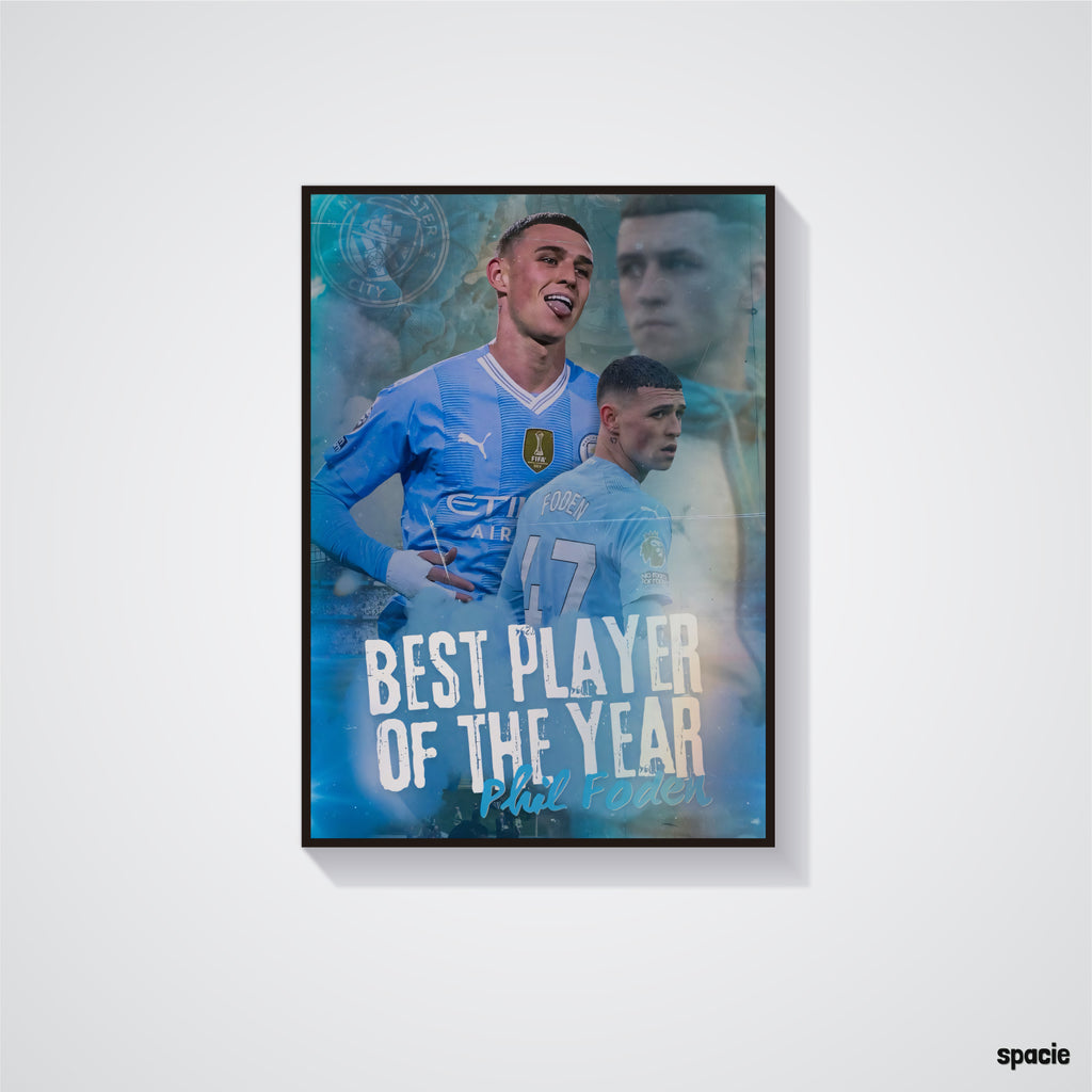 Phil Foden Poster - Football Poster
