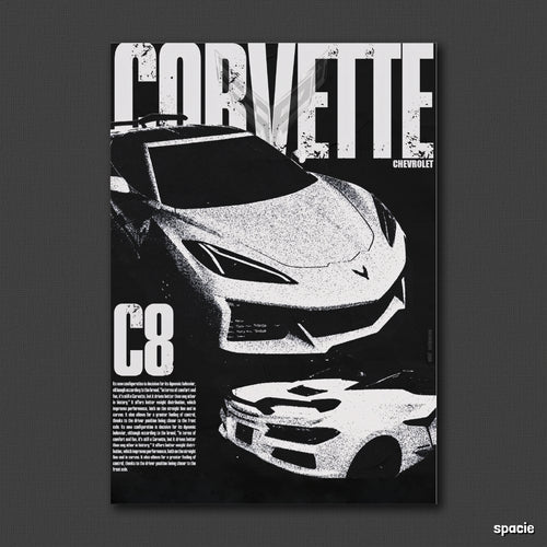6 Set Car Posters #5