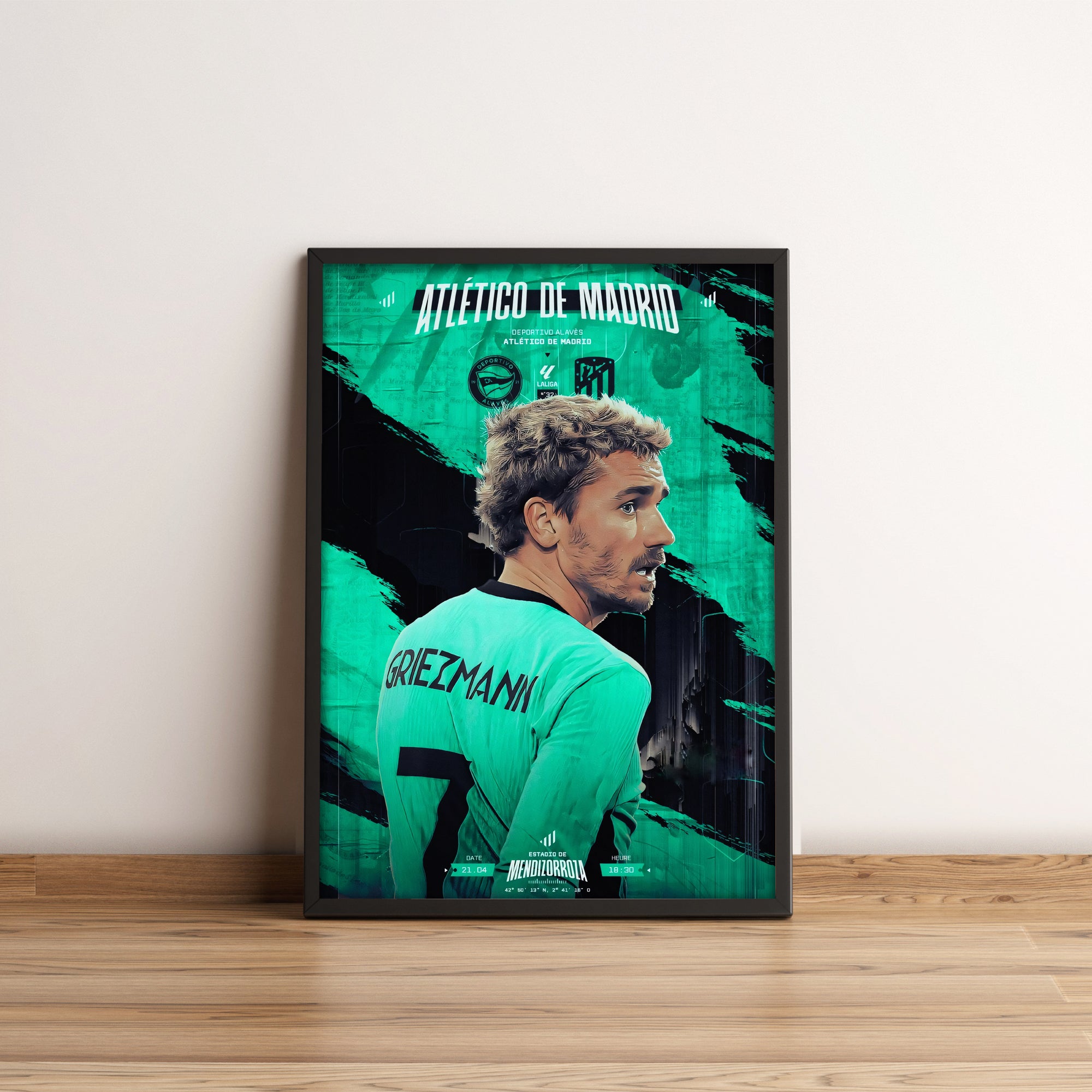 Antoine Griezmann Poster - Football Poster