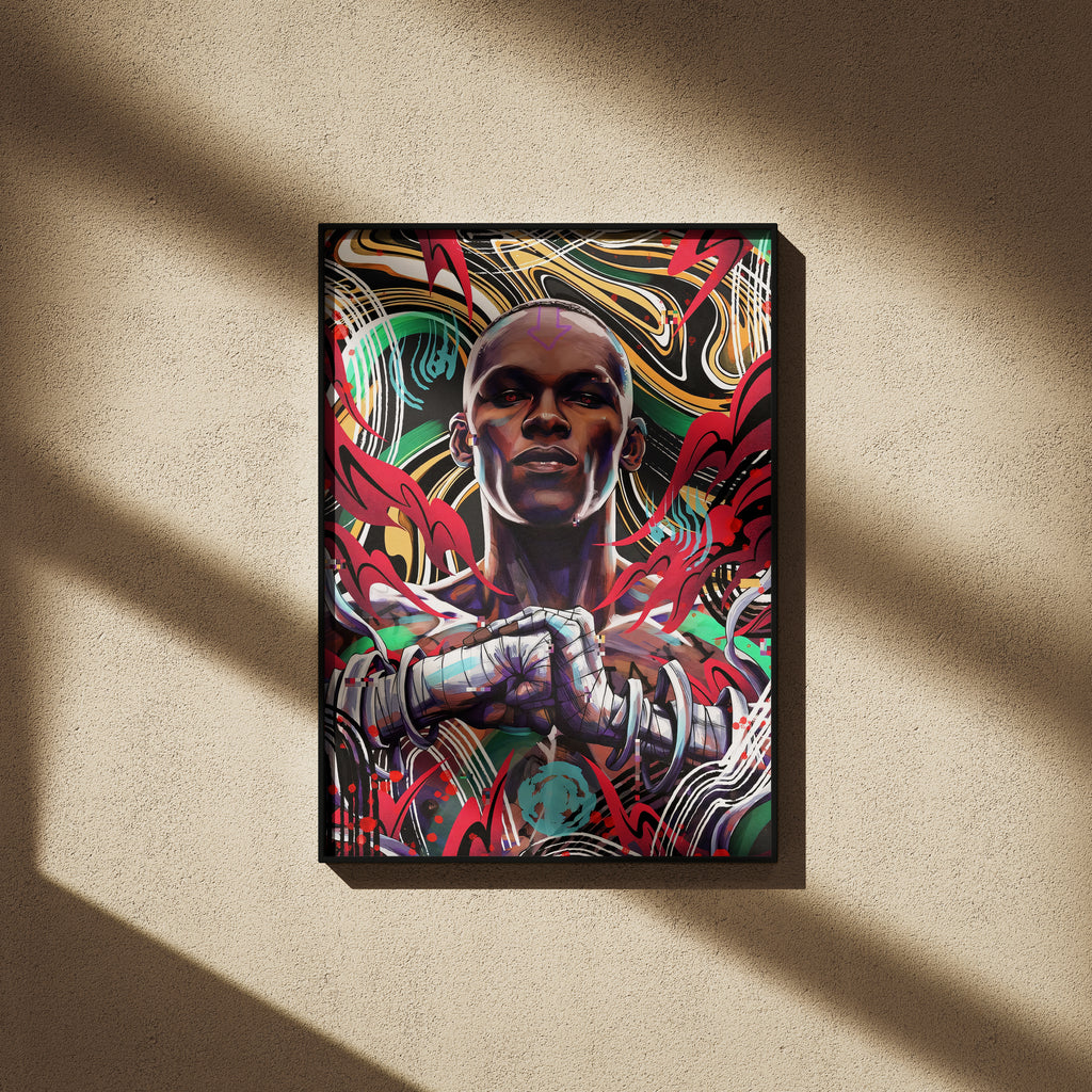 Israel Adesanya Poster